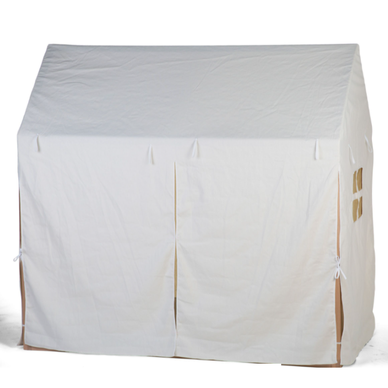 Childhome Bed Frame House Cover 70x140cm - White (Cover Only)