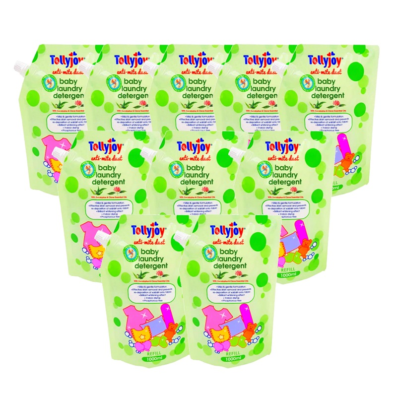 baby-fairTollyjoy Carton Deal - Anti-Mite Dust Liquid Detergent Refill 10x1000ml