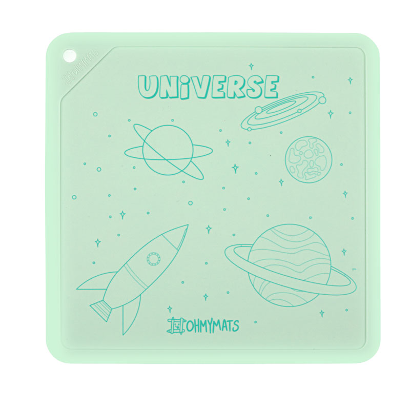 #ohmymats Square Mats - The Green Series - Universe
