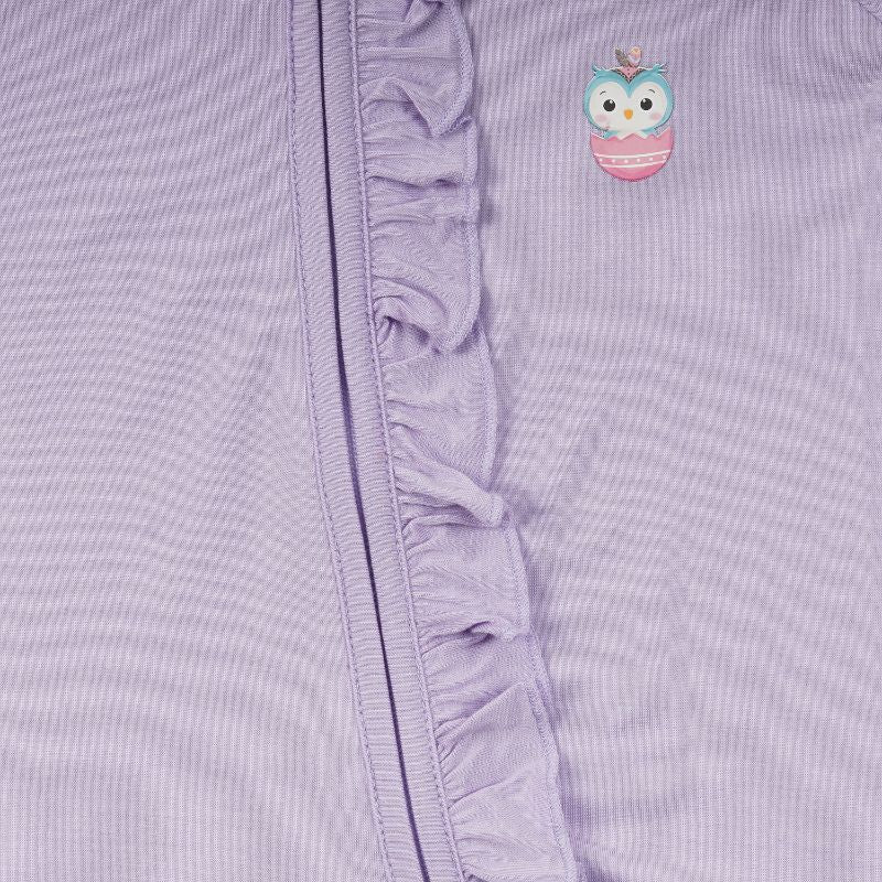 The Plush Club Lilac Blossom Long Sleeves Zipper Romper