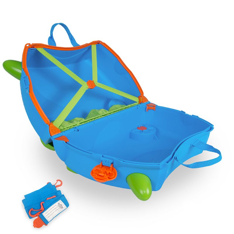 Trunki Ride-On Luggage - Terrance Blue