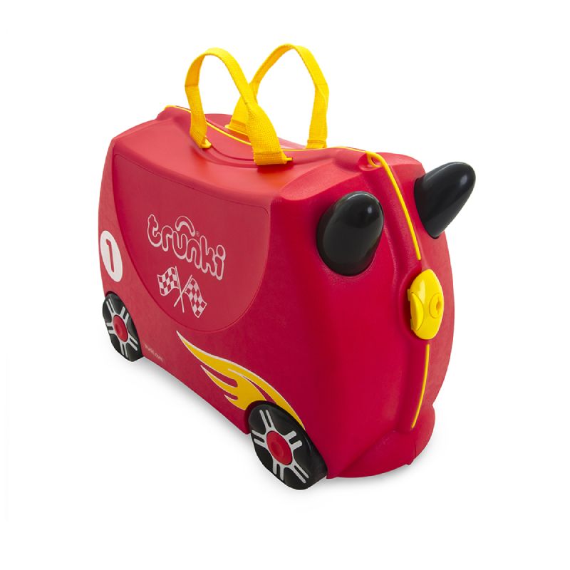 Trunki Ride-On Luggage - Rocco Race Car