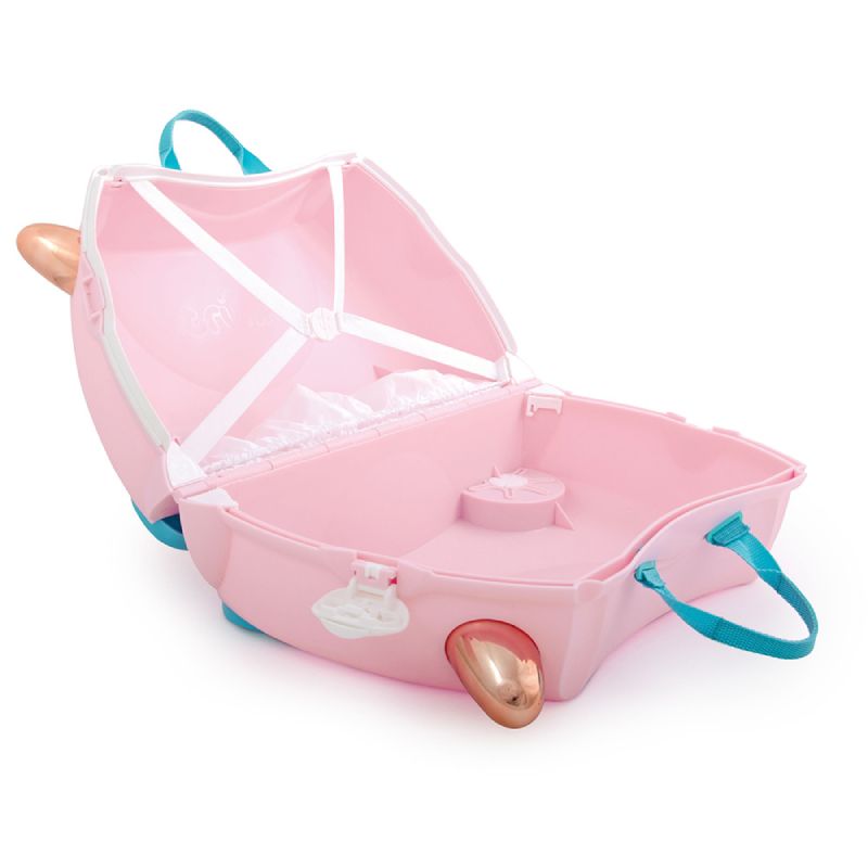 Trunki Ride-On Luggage - Flossi the Flamingo