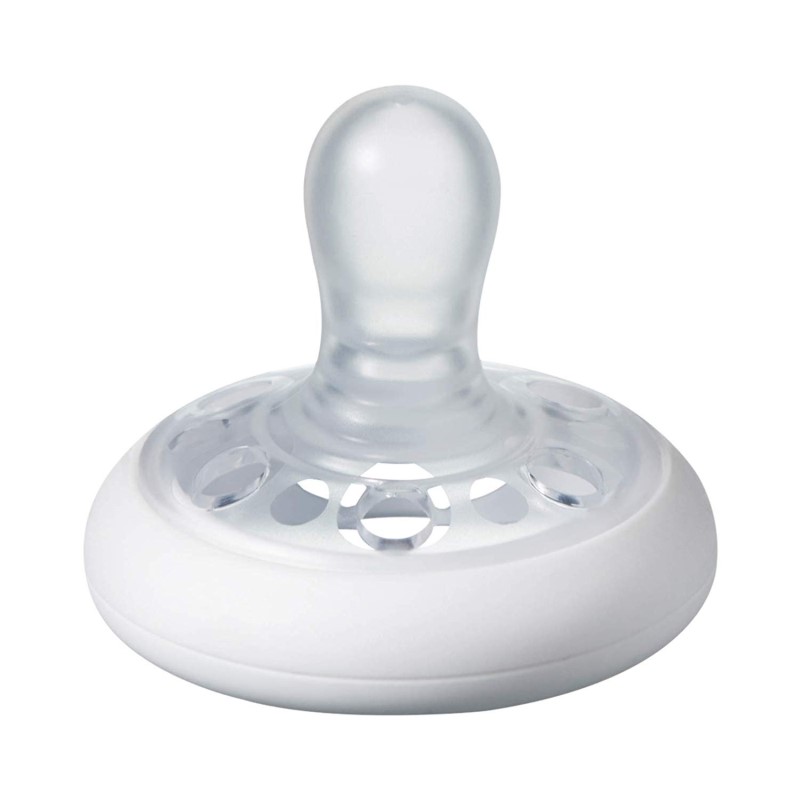Tommee Tippee Teats like Soother with Cover (0-6 or 6-18 Months) (Asst Design / Color)