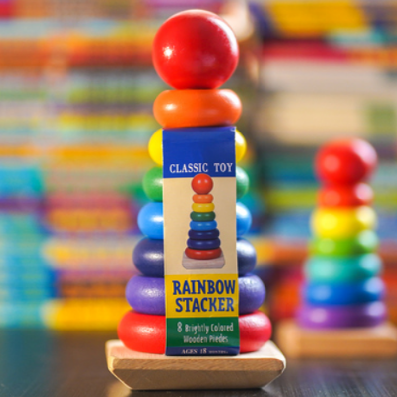 baby-fair The Toy Factory Rainbow Stacker