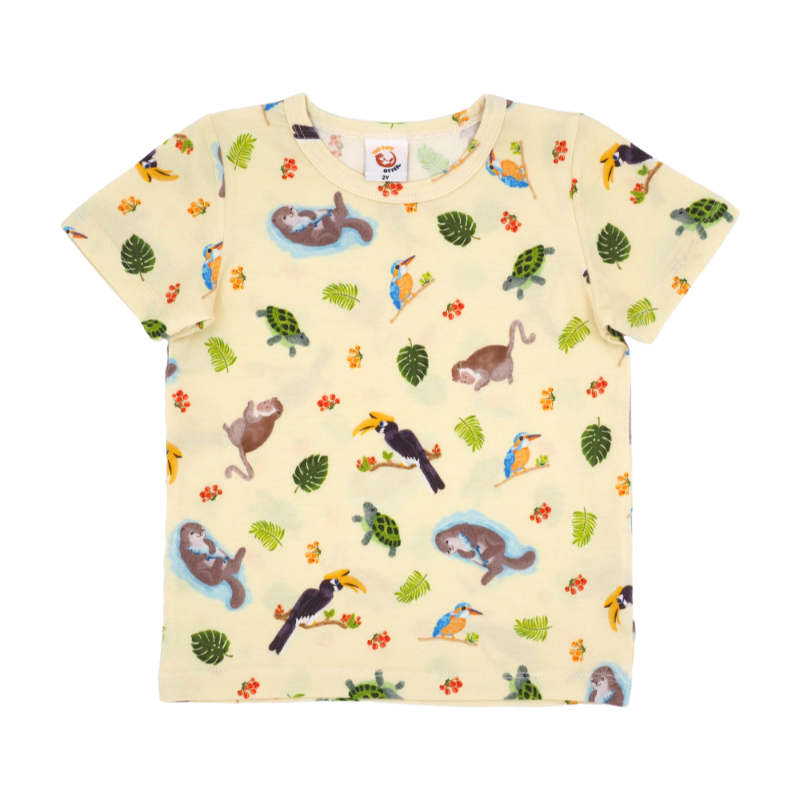 The Tiny Otter - Kid's Day Tee - Otter & Friends