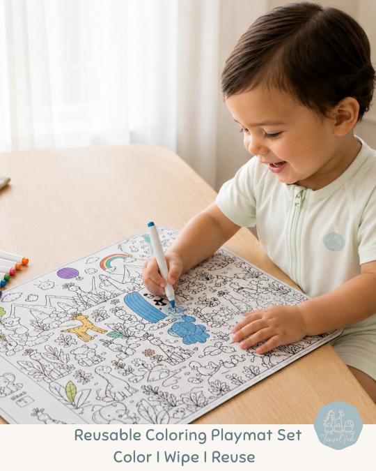 TravelTod Reusable Coloring Playmat