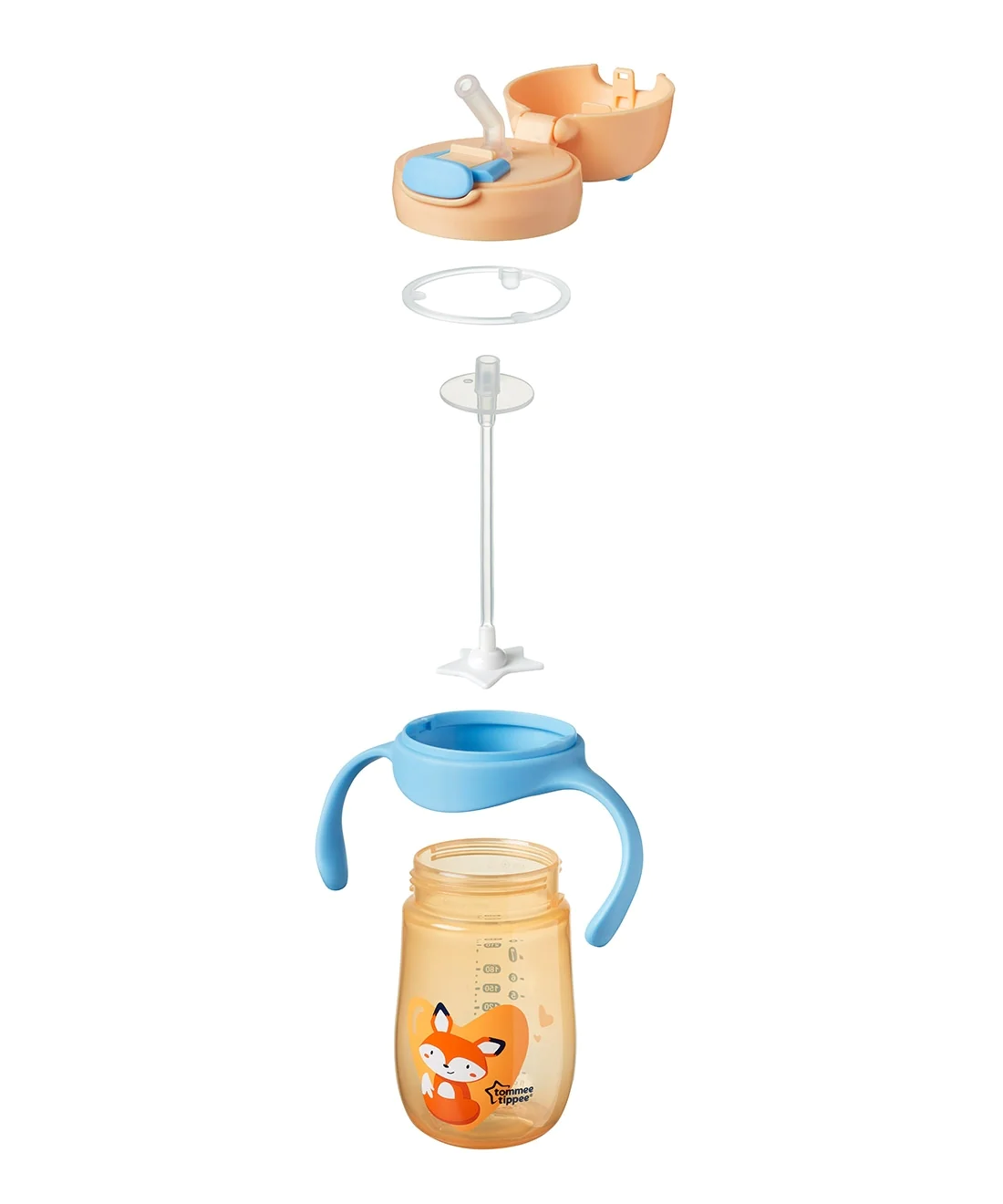 Tommee Tippee Weighted Straw 2 Handle Cup 240ml