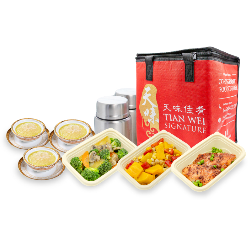 Tian Wei Signature 28 Days Single Confinement Meal Package (Lunch OR Dinner) *Deposit First*