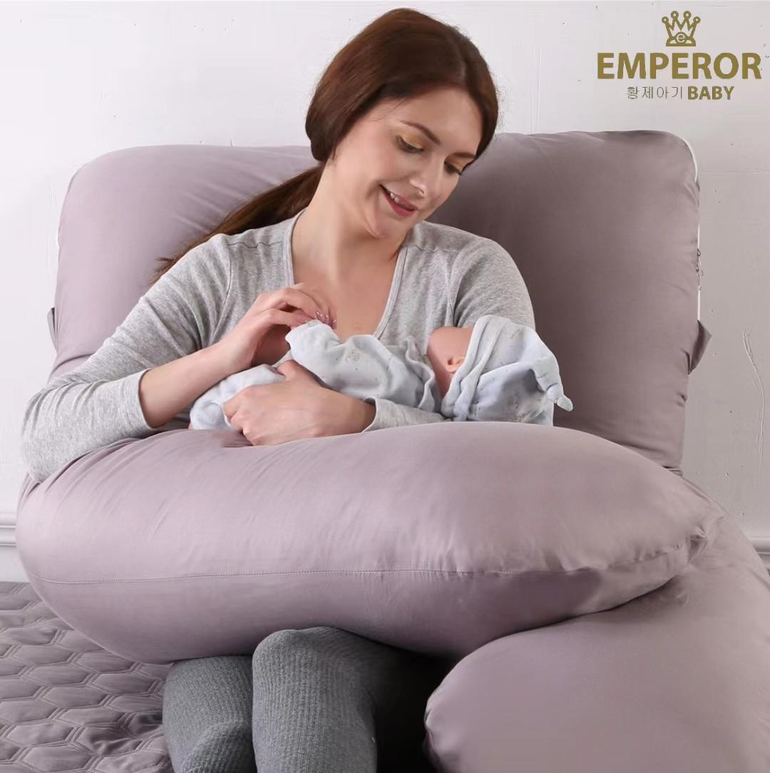 Emperor Baby Tencel Pregnancy Pillow - Blue