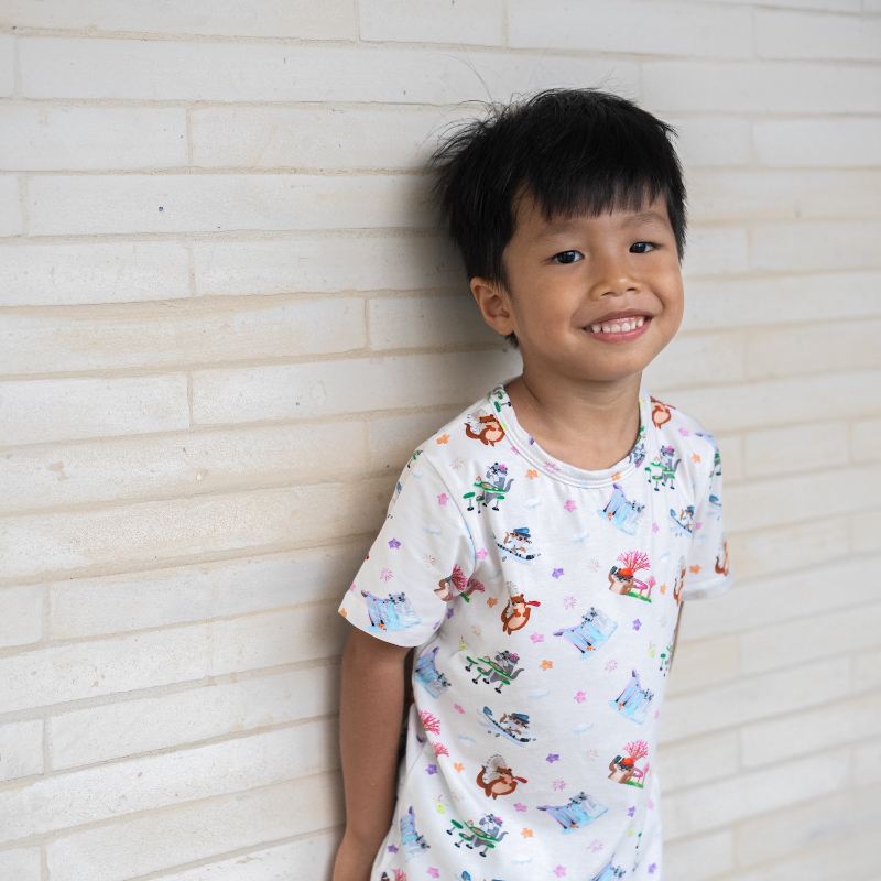 The Tiny Otter - Kid's Day Tee - No Otter Place I'd Be