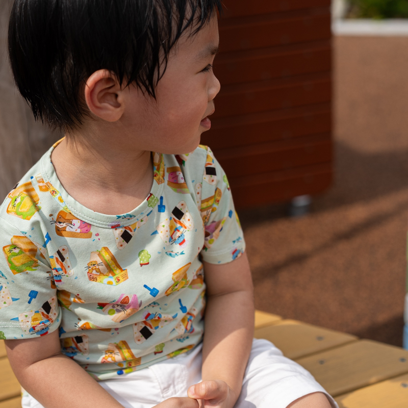 The Tiny Otter - Kid's Day Tee - Otterly Stuffed