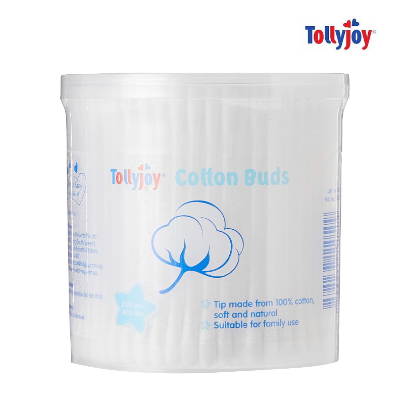 baby-fair Tollyjoy Normal Cotton Bud in Canister 200stks