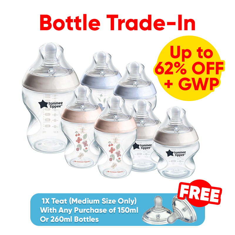 [Bottle Trade-in] Tommee Tippee Up to 62% OFF + GWP