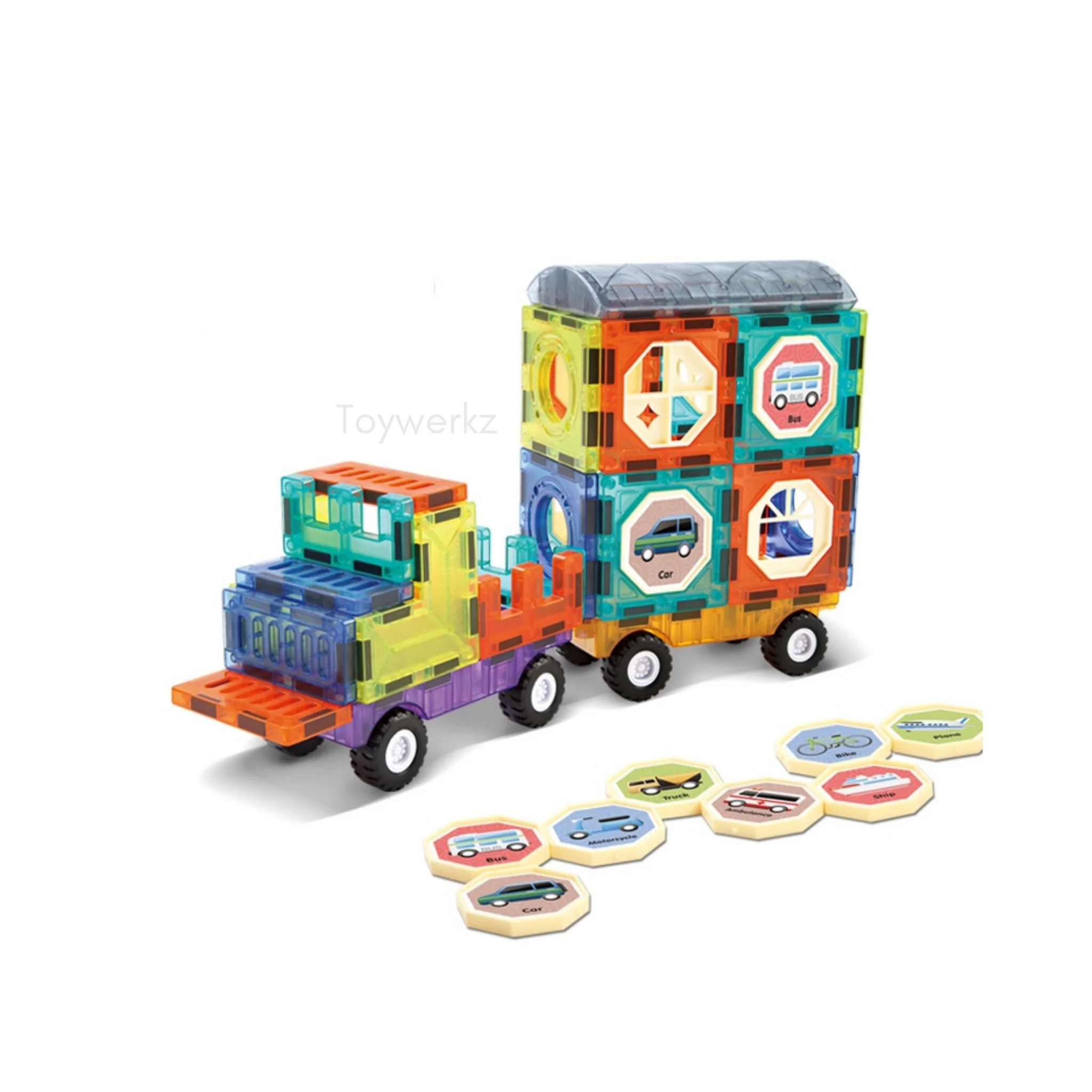 Toywerkz Magic Magnetic Blocks - Truck