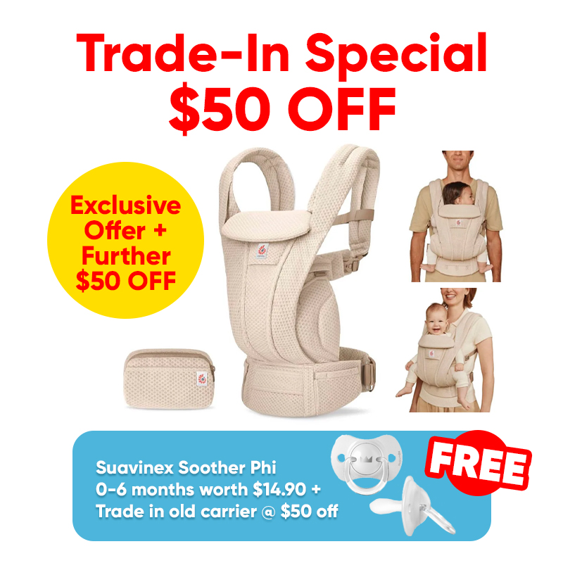 Ergobaby Trade-In Special $50 Off