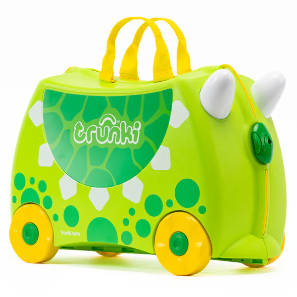 Trunki Ride-On Luggage - Dudley the Dinosaur