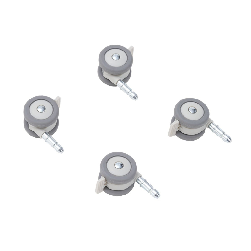 Tutti Bambini Cozee Zen Bedside Crib + Cozee Rocking Bar + (Set of 4) Cozee Castors