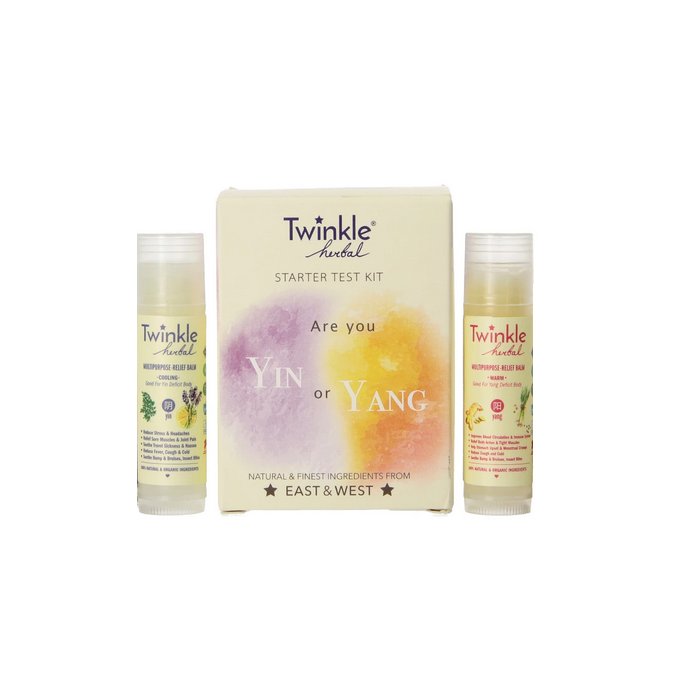 Twinkle Herbal Starter Kit (Yin Balm 5g + Yang Balm 5g)