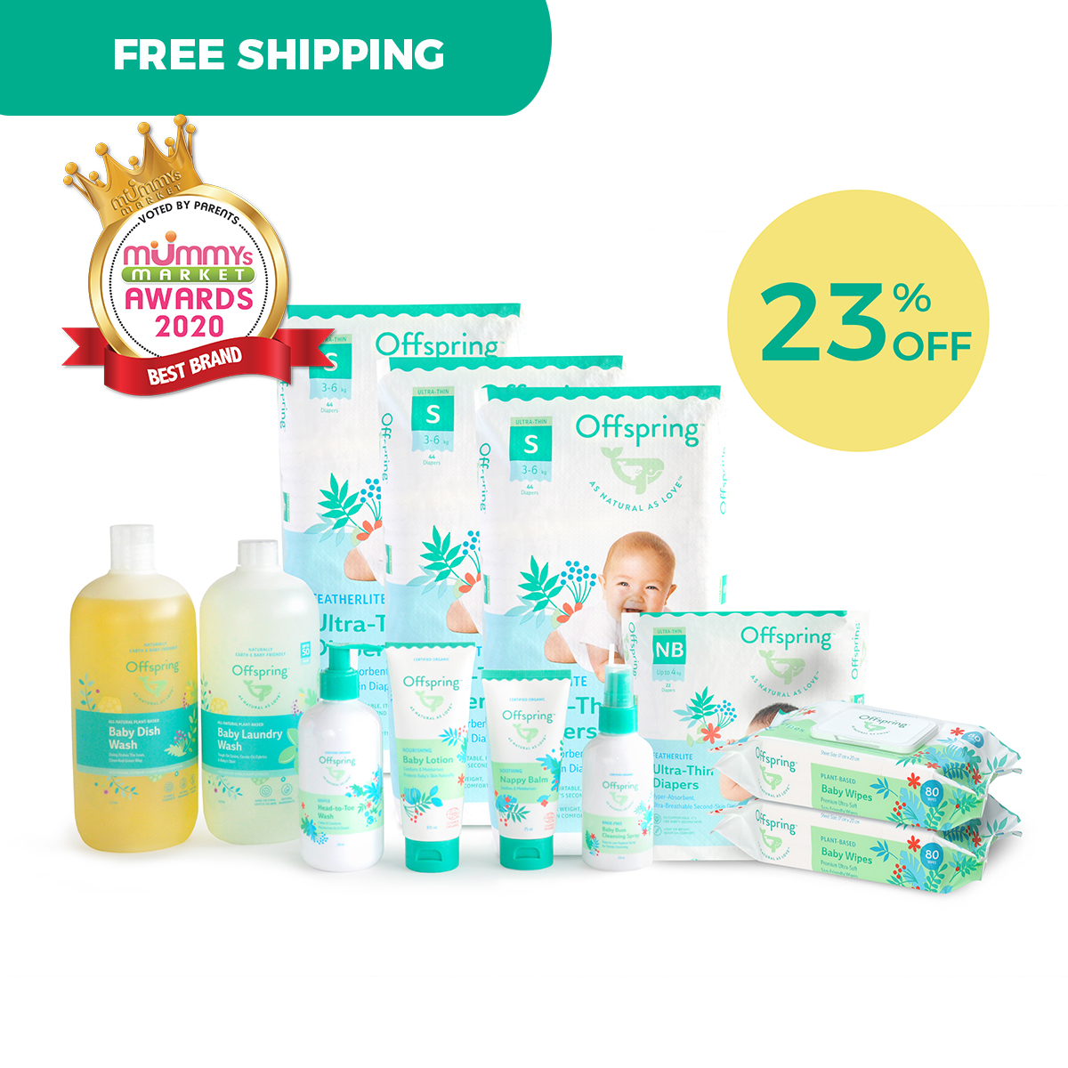 offspring baby lotion