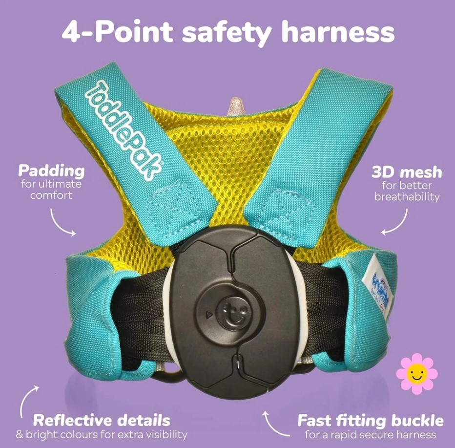 Trunki Toddlepak Safety Harness - Una the Unicorn