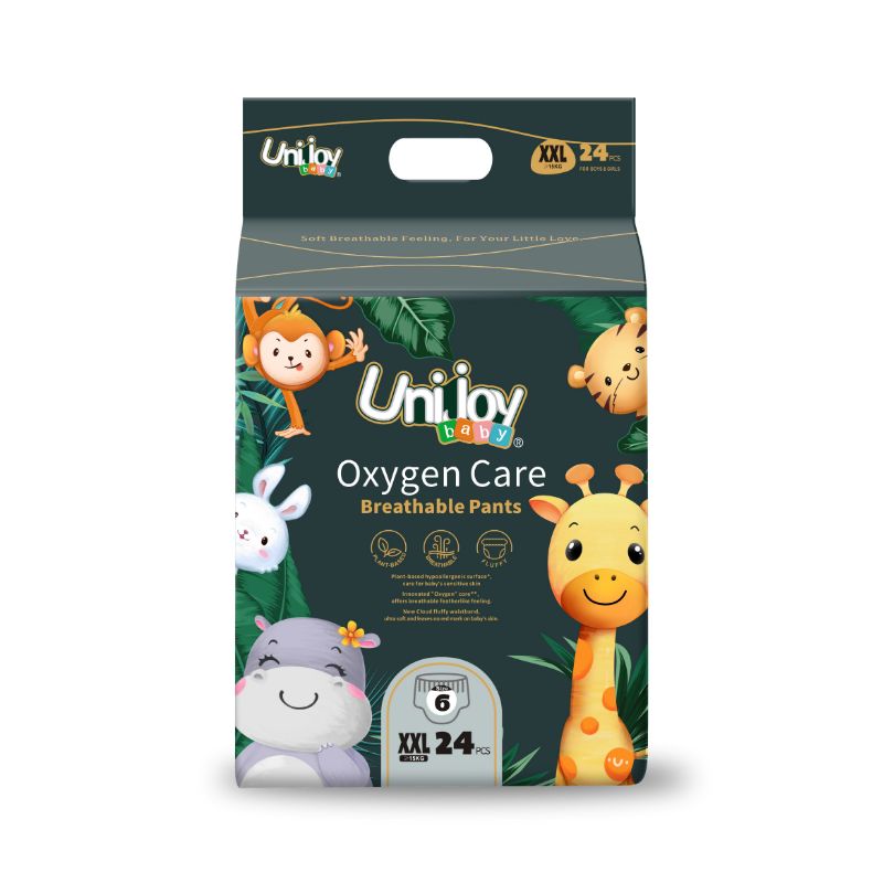 Unijoy Oxygen Care Ultra-Soft Disposable Diapers (Pants)