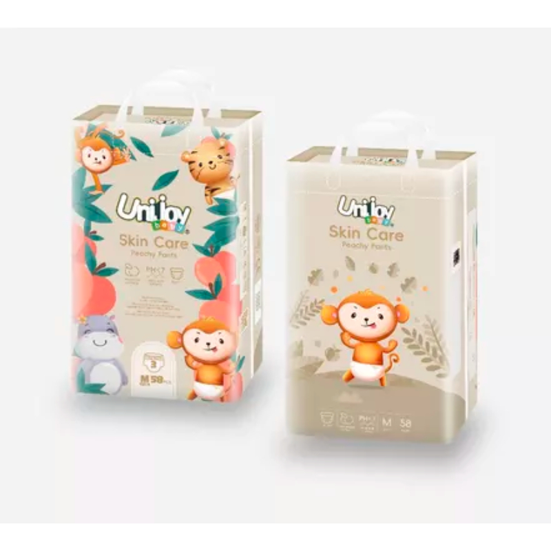 (Bundle of 4) Unijoy Skin Care Diapers (Tape / Pants) - Various Sizes + FREE GIFT From $71.40