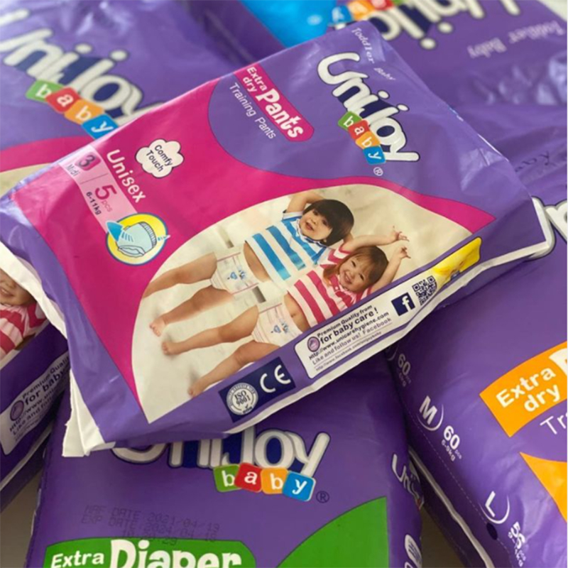 Unijoy Extra Dry Diaper Travel Pack (Tape/Pants) (5pcs/pck)