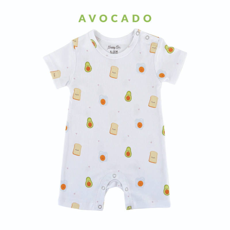 Happyrei Unisex Romper - Avocado