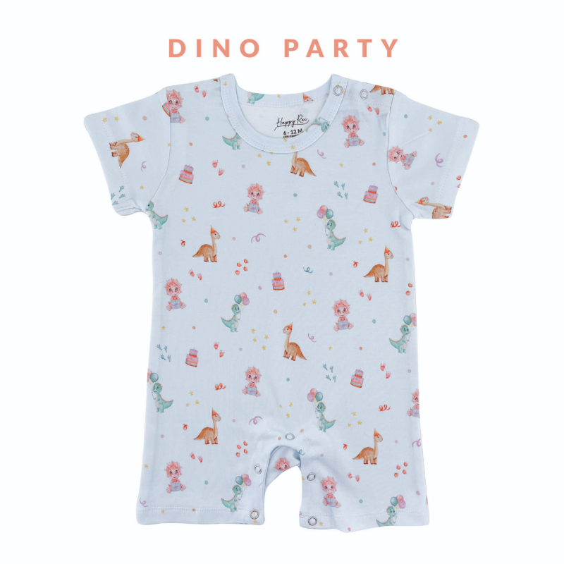 Happyrei Unisex Romper - Dino Party