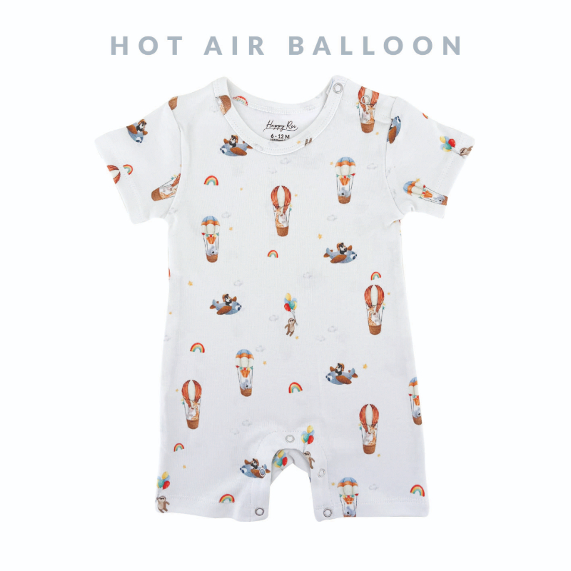 Happyrei Unisex Romper - Hot Air Balloon