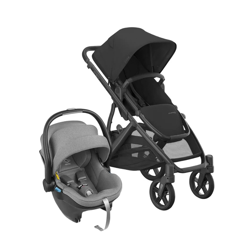 UPPAbaby Vista V3 Stroller + Mesa I-Size Infant Car Seat - Greyson