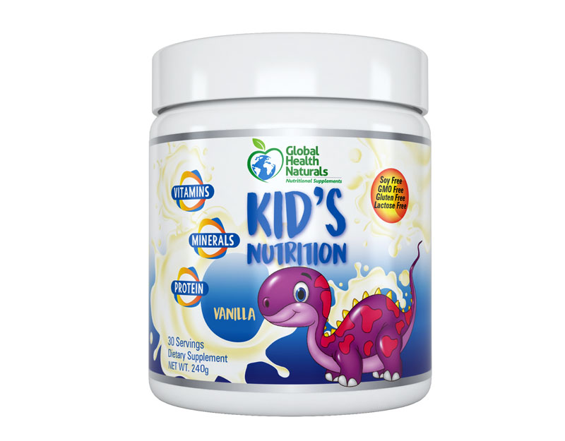 Global Health Naturals Kid	's Nutrition 240g (30 Capsules)
