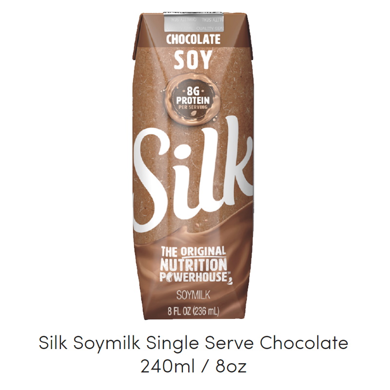 Silk Soy Milk (Single Serve) 240ml (Case of 18)