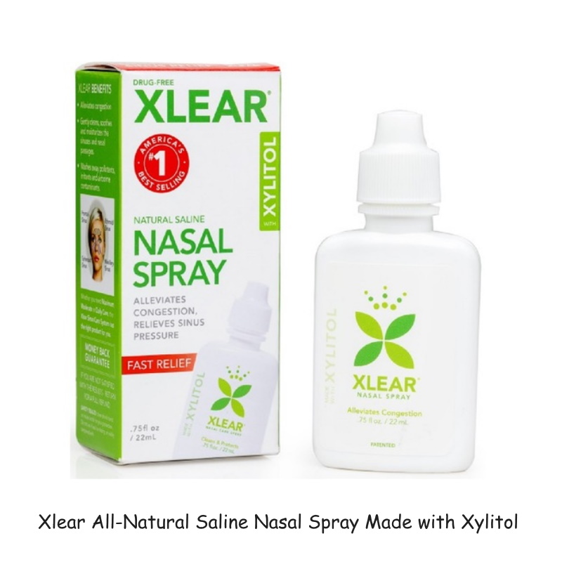 Xlear All Natural Saline Nasal Spray Made with Xylitol (Daily Care) 45ml