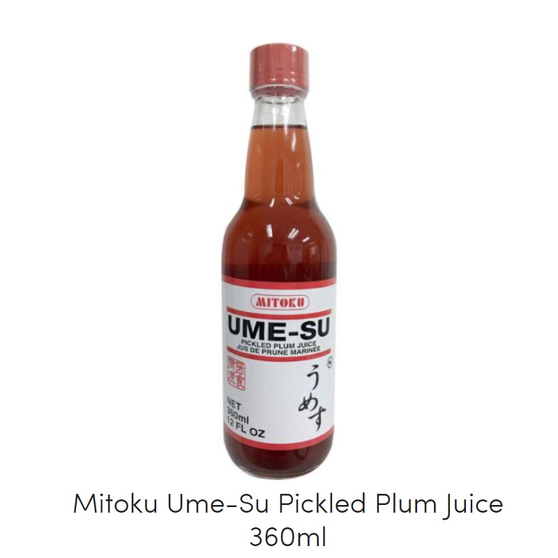 Mitoku UmeSu Pickled Plum Juice (360ml)