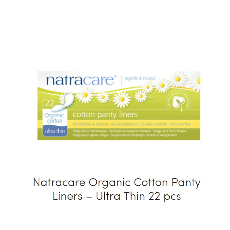 baby-fair Natracare Organic Cotton Panty Liners Ultra Thin (4 x 22 pcs)