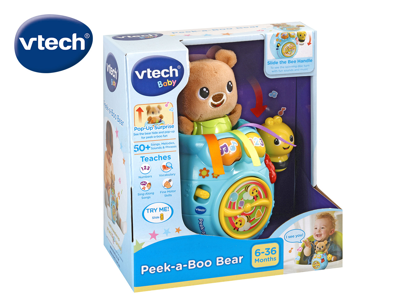 Vtech Peek A Boo Bear (80-528303)