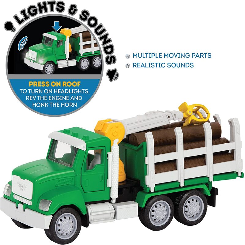 baby-fair Driven Micro Series Logging Truck