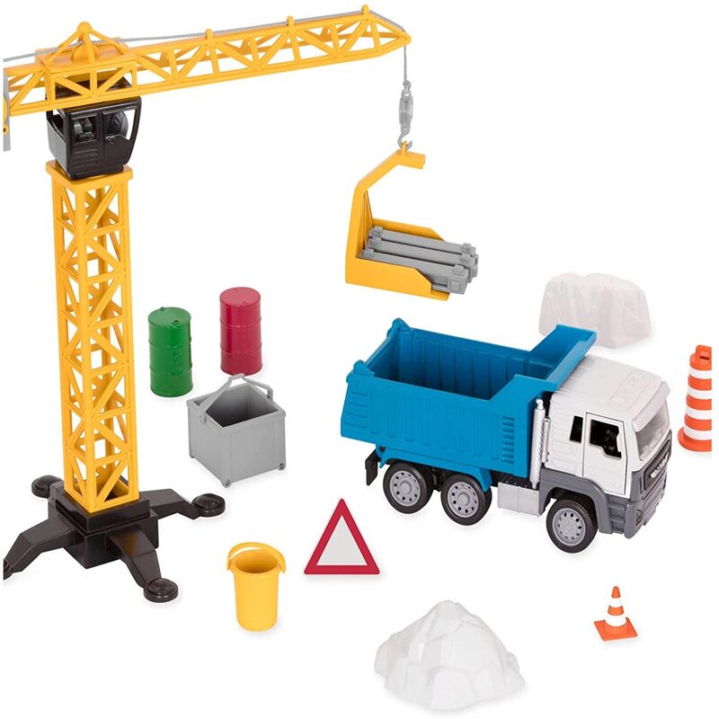 Driven Micro Series Construction Crane Play Set