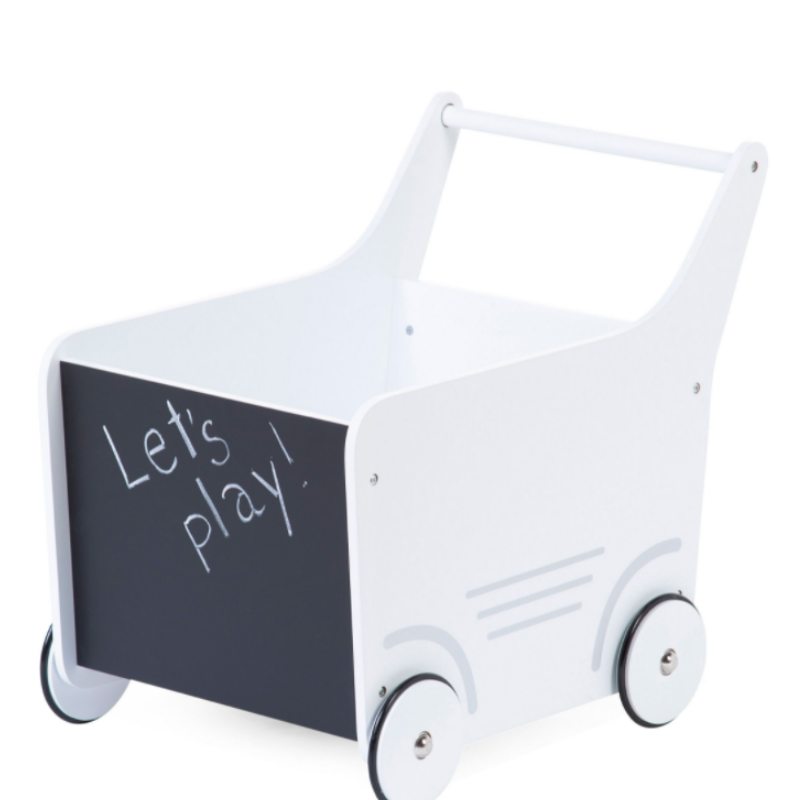 Childhome Baby Walker (Wood) - White
