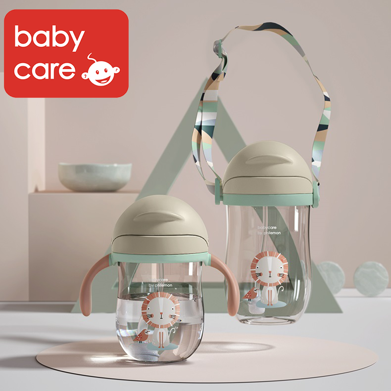 Babycare Water Bottle with Straw (360ml)
