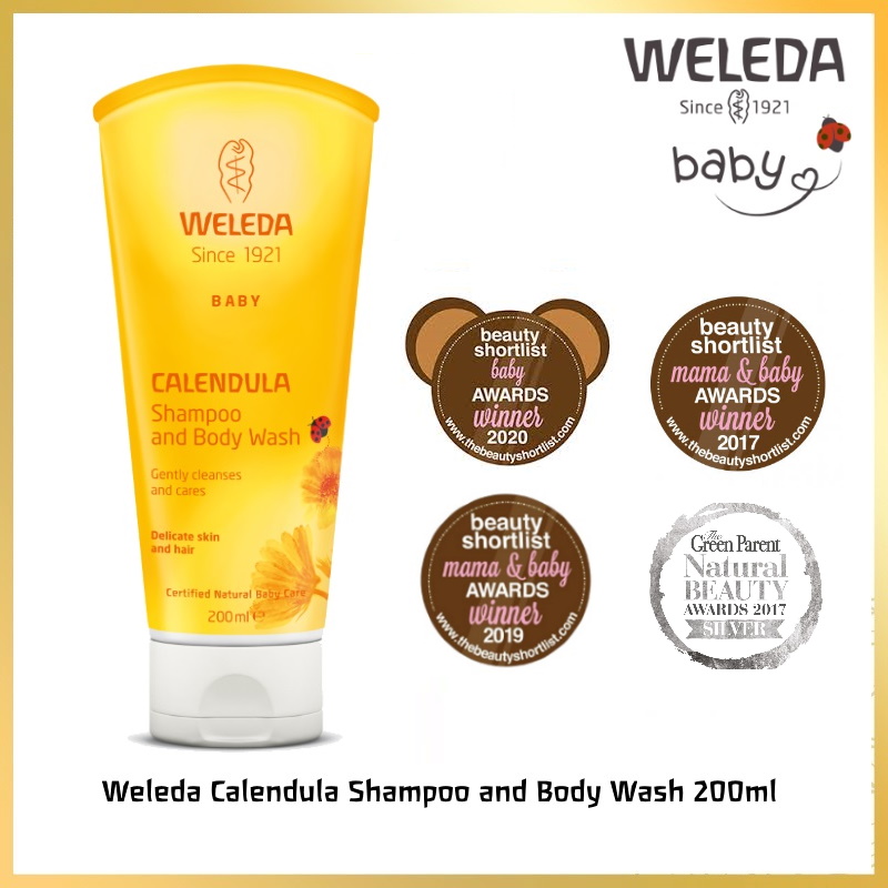 baby-fair Weleda Calendula Shampoo & Body Wash 200ml