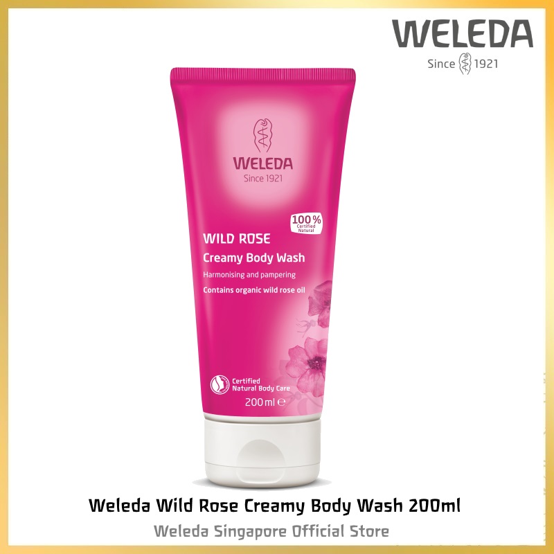 Weleda Wild Rose Creamy Body Wash  200ml
