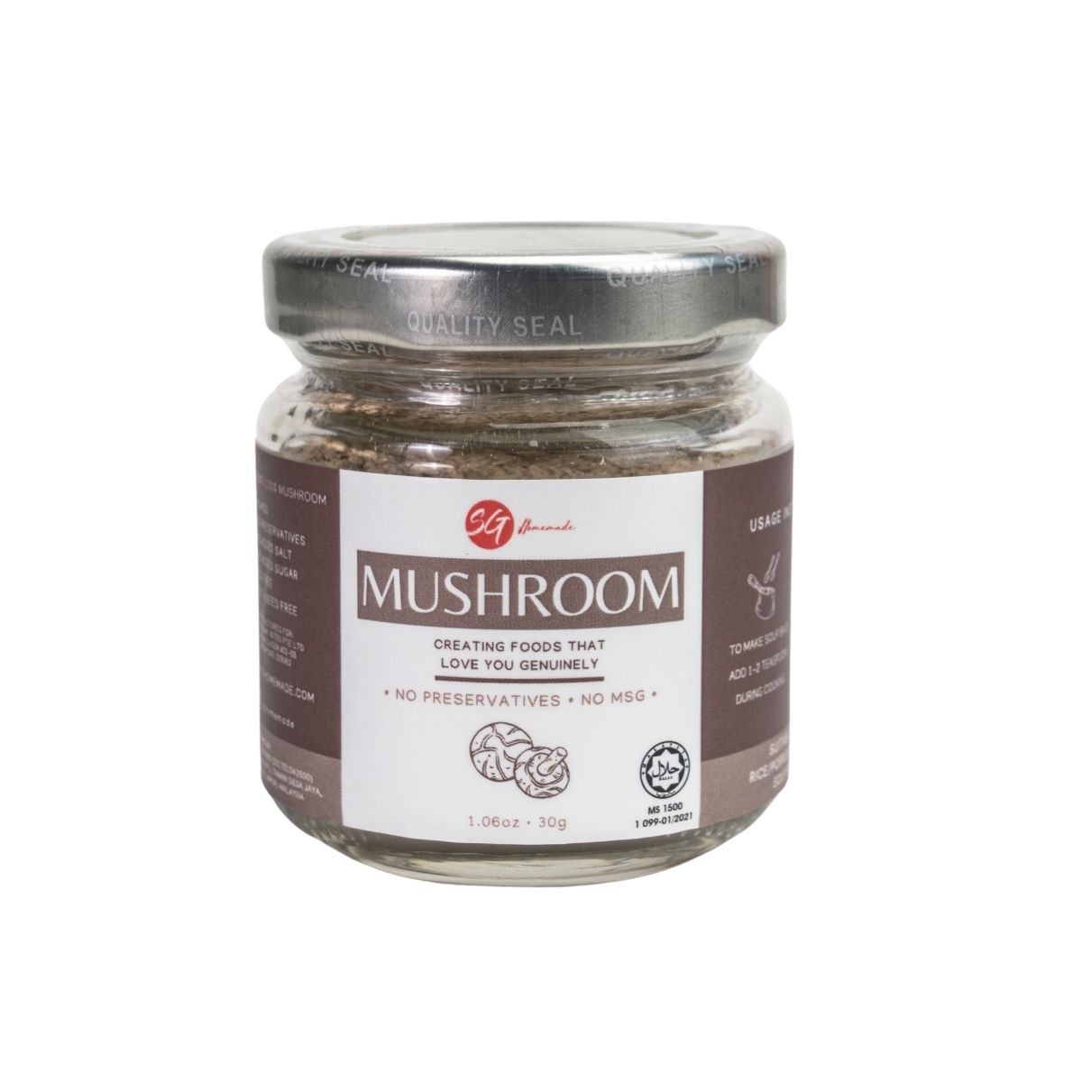 SG Homemade Shiitake Mushroom Powder 30g