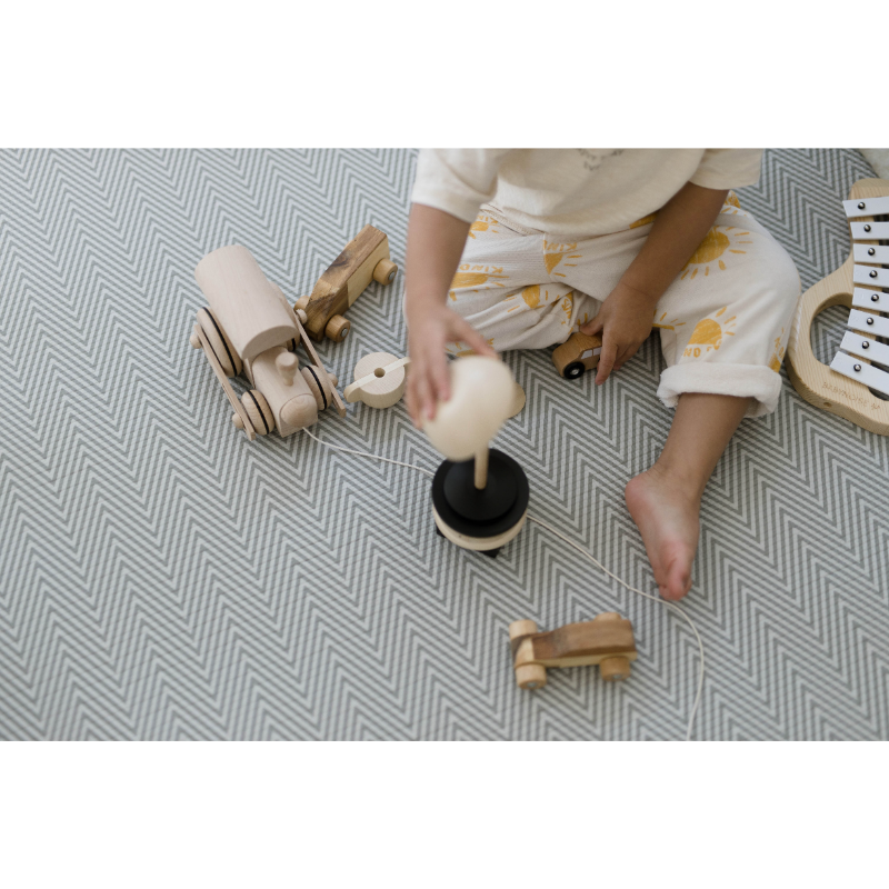 Little Wiwa Herringbone Dusk Generos Playmat (200cm x 140cm x 15mm)
