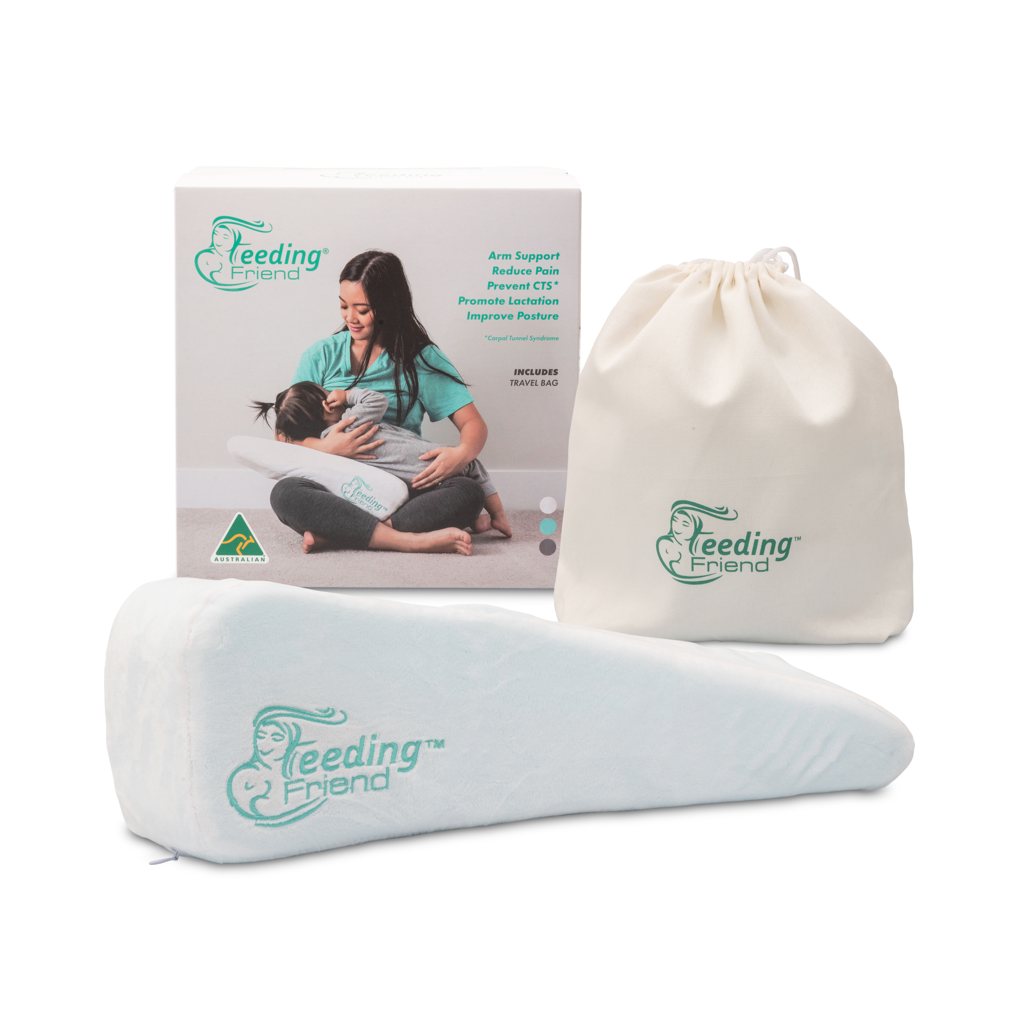 Yummies4mummies Lactation Treat + Feeding Friend Nursing Pillow Bundle