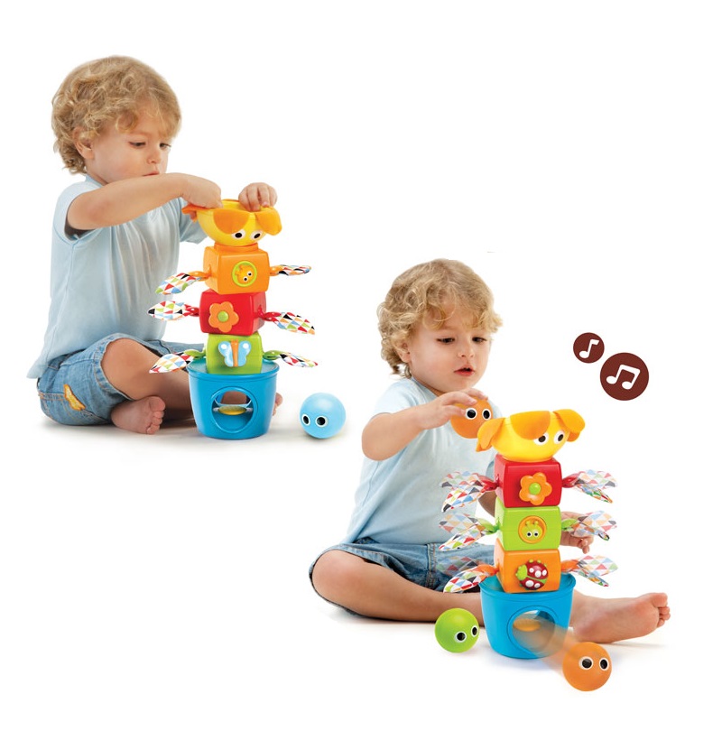 Yookidoo Stack Flap N Tumble Toy