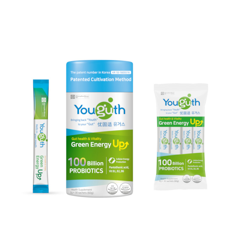 Youguth Probiotics Green Energy Up