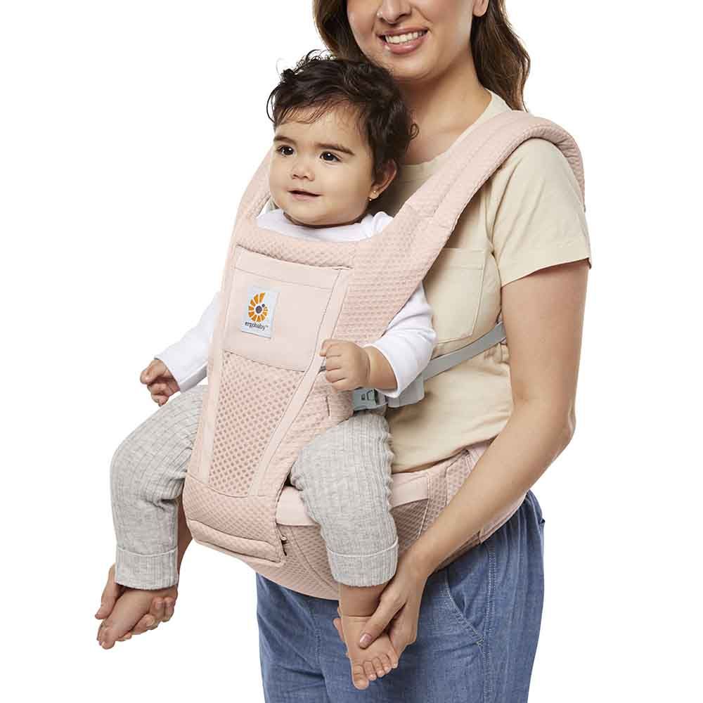 Ergobaby Alta Hip Seat Baby Carrier - Pink Quartz